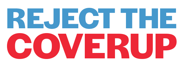 Reject the Coverup! Logo